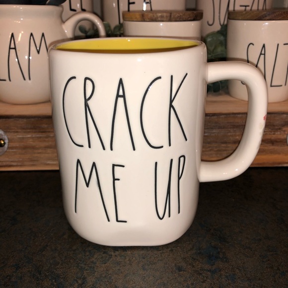 Rae Dunn Other - Rae Dunn CRACK ME UP mug